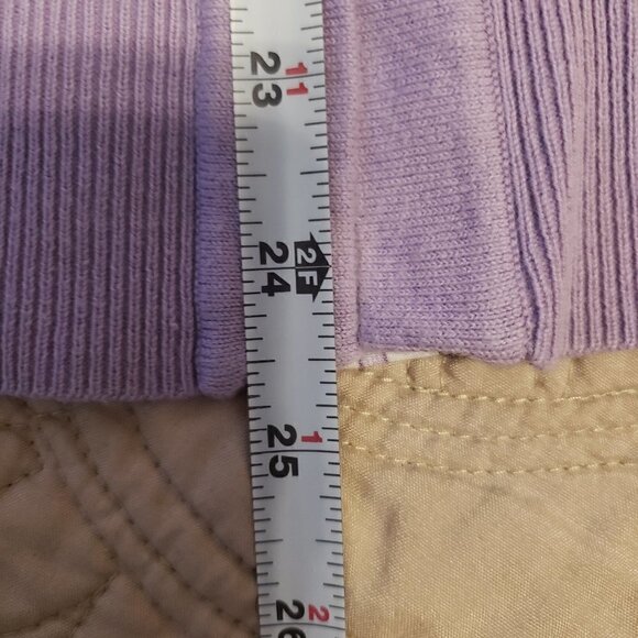 Lane Bryant Mixed Media Short Sleeve Layered Sweat - Picture 9 of 10